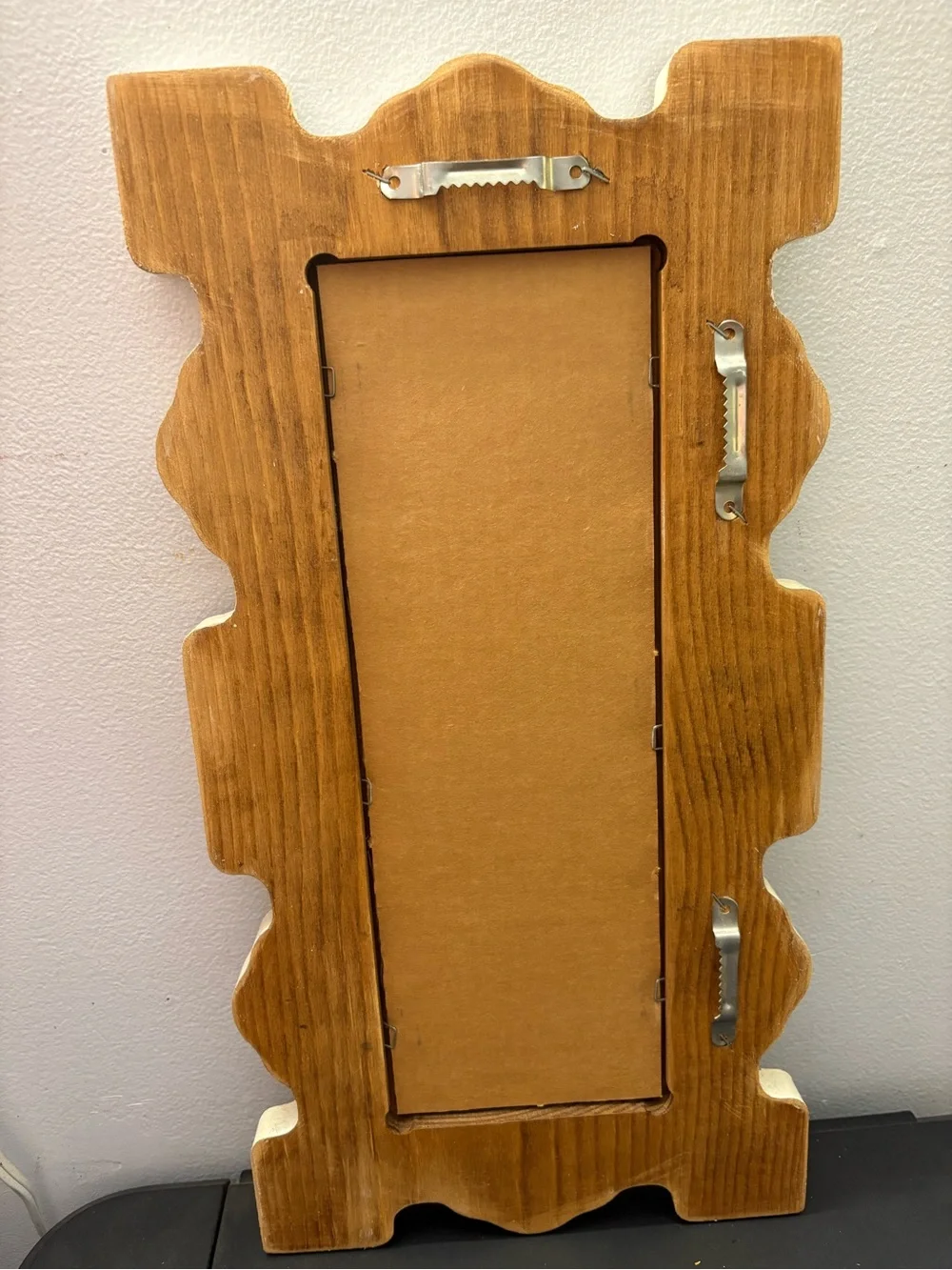 Floral  Cream Wall Mirror with Butterfly Accents
